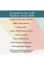 Holman CSB (Christian Standard) Rainbow Study Bible