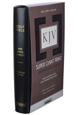 KJV Super Giant Print Black Reference Bible