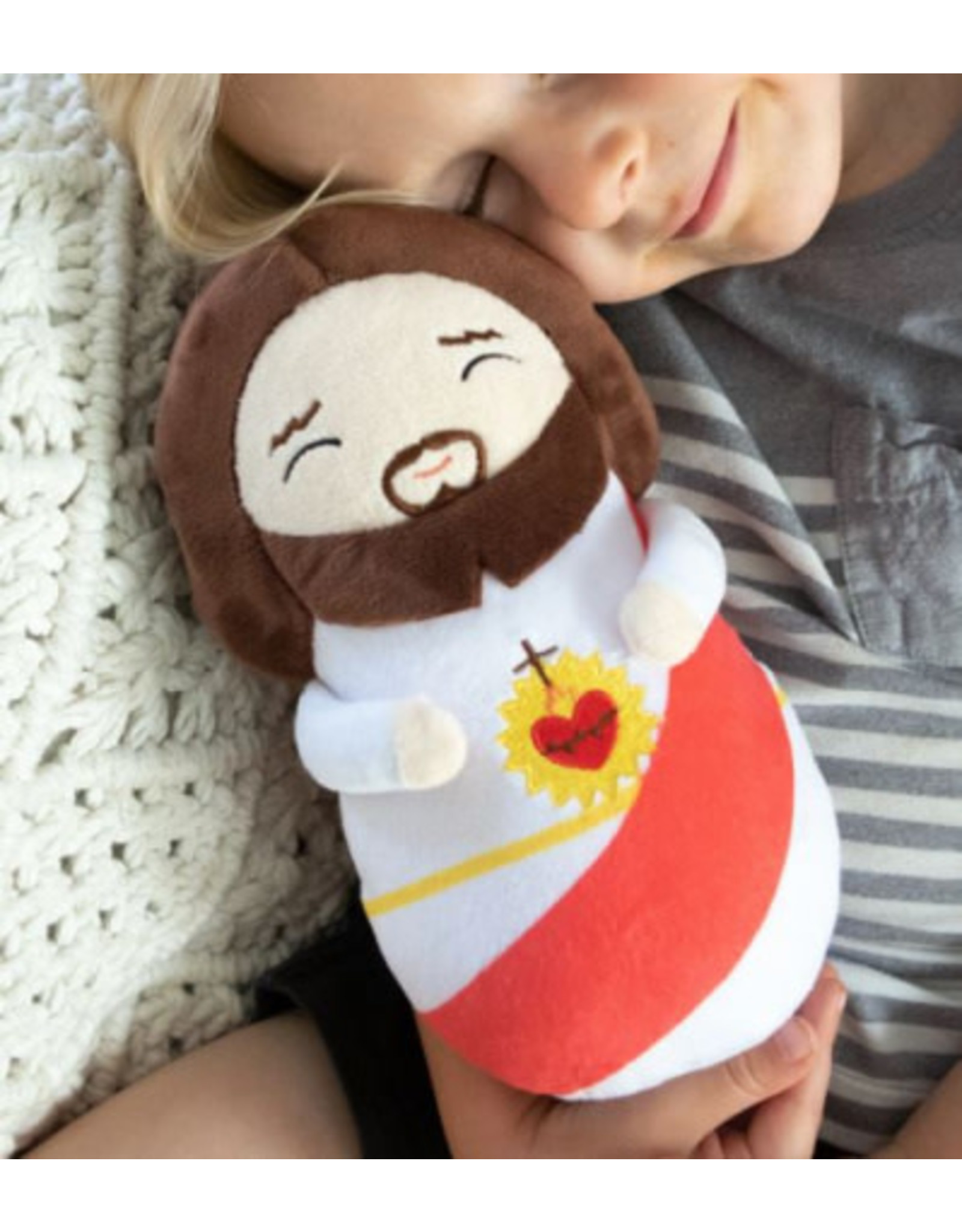 Shining Light Plush Sacred Heart of Jesus Shining Light Doll