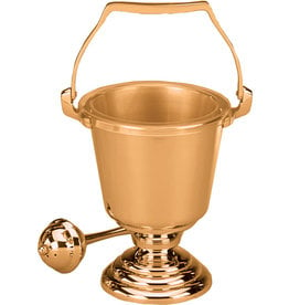 Excelsis Holy Water Pot 444-29 (High Polish, Bronze)