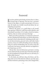 Tan Books (St. Benedict Press) Everything you Need to know about Abortion for Teens