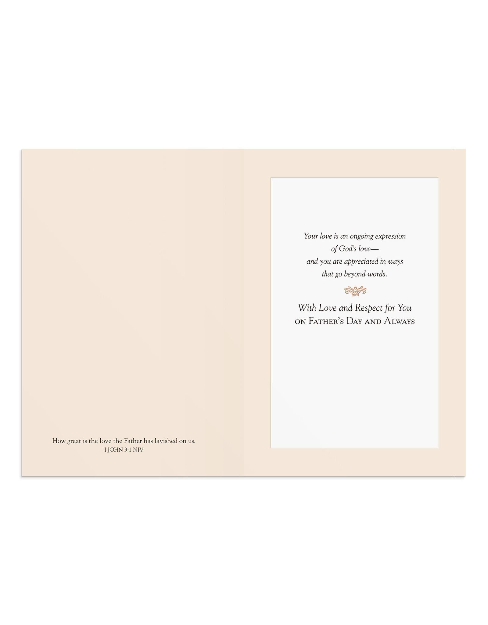Dayspring Card - Father's Day, The Love of a Father