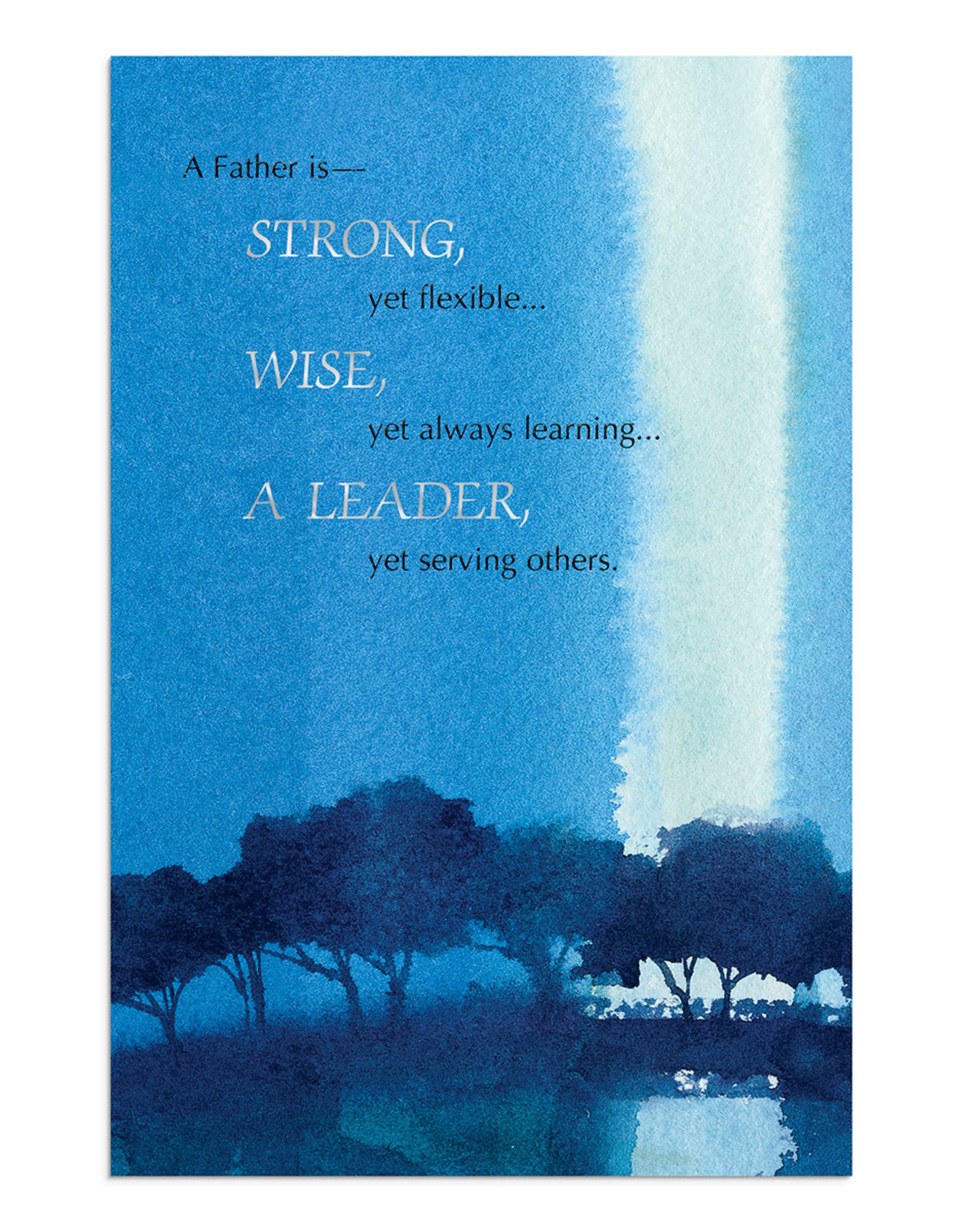 Dayspring Card - Father's Day, A Father Is