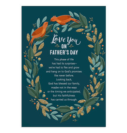 Dayspring Card - Father's Day (for Husband), God has Carried Us