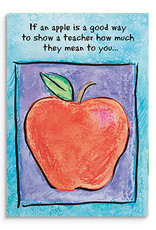 Dayspring Card - Teacher Appreciation, An Apple for You