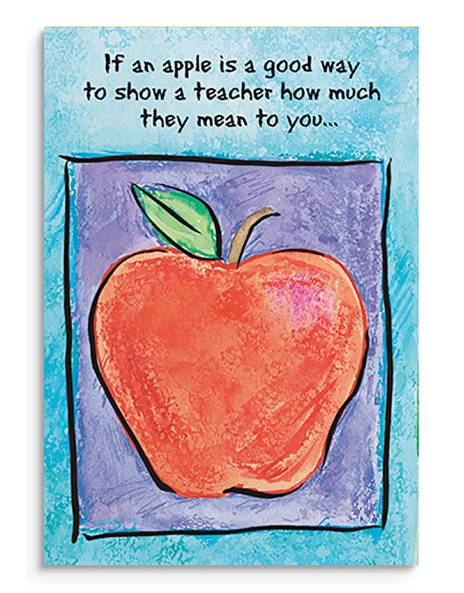 Dayspring Card - Teacher Appreciation, An Apple for You