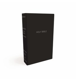 Thomas Nelson NKJV Gift & Award Bible, Leather-Look, Black, Red Letter Edition