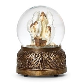 Musical Dome - Angels Adoring Baby Jesus