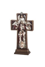Roman Nativity Cross, Joseph's Studio (13.5")