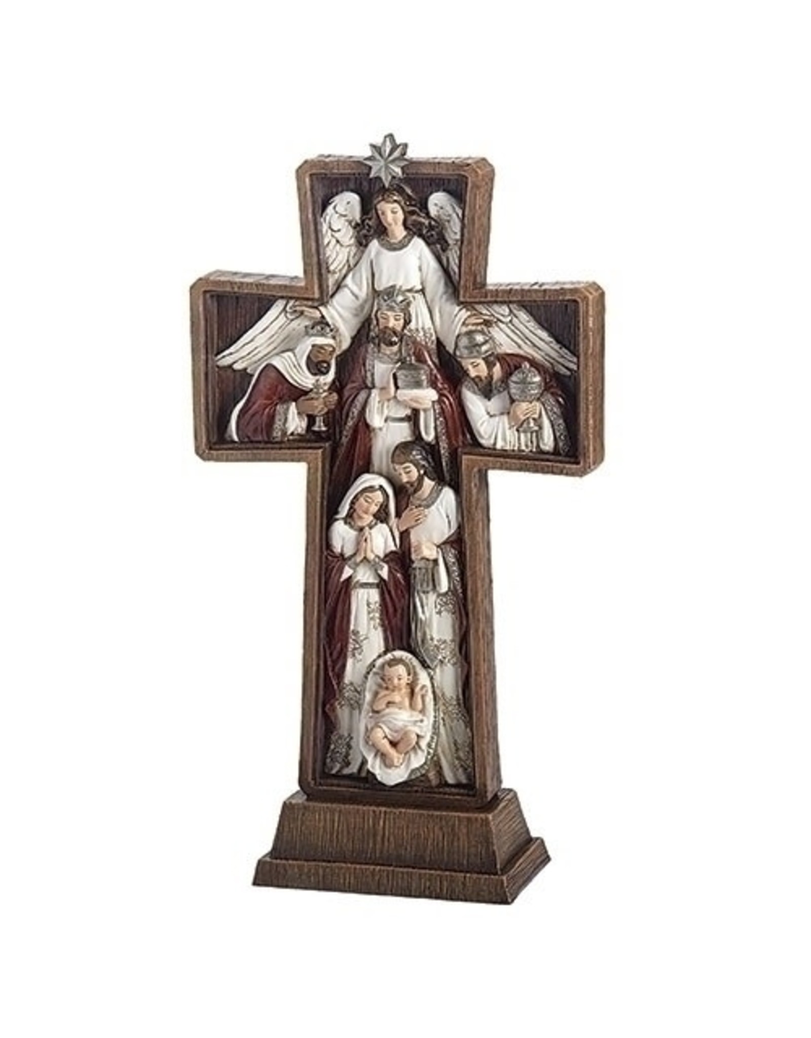 Roman Nativity Cross, Joseph's Studio (13.5")