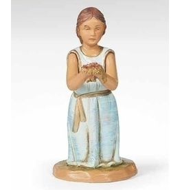 Fontanini - Madeline, Girl with Roses (5" Scale)