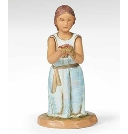 Roman Fontanini - Madeline, Girl with Roses (5" Scale)