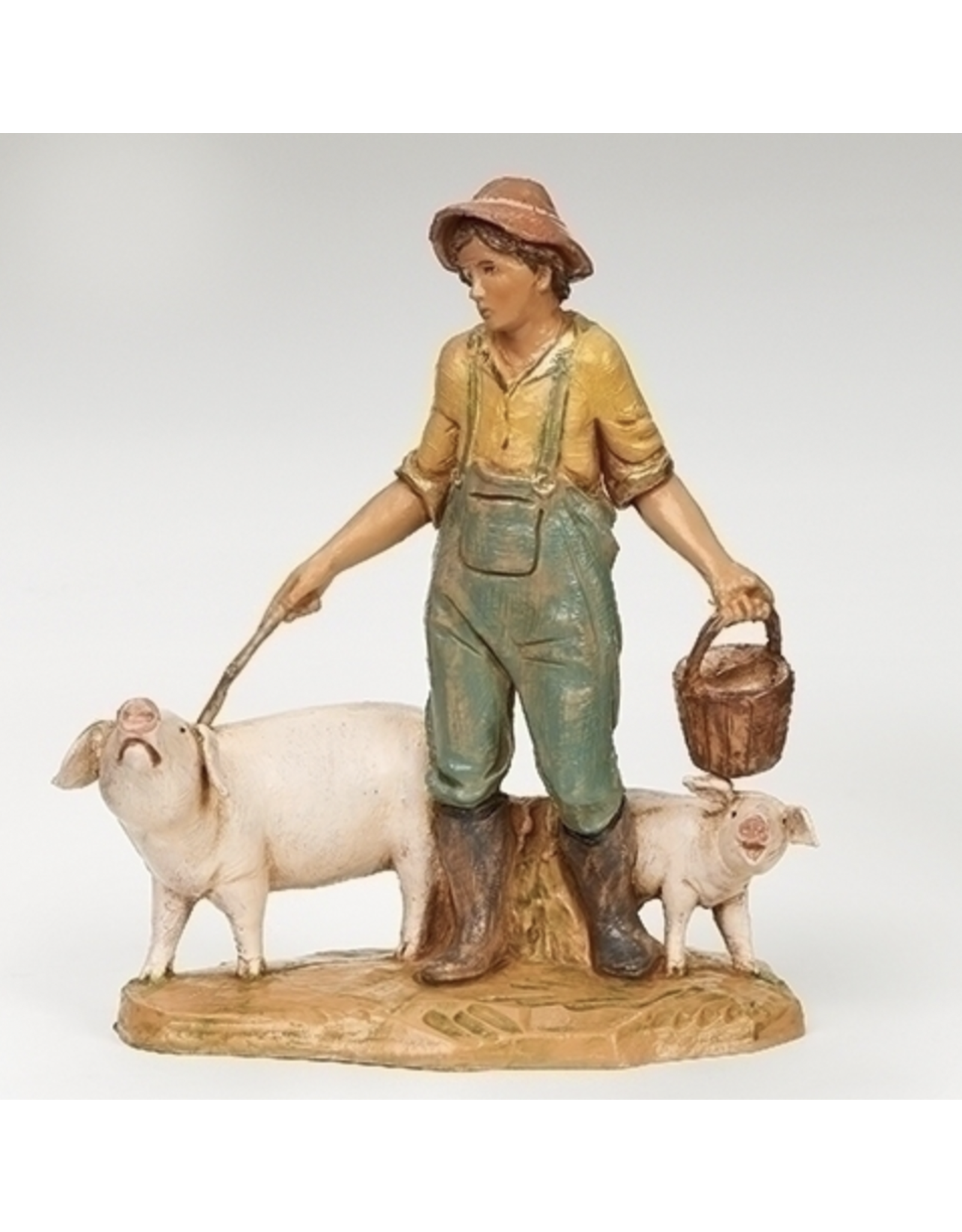 Fontanini Fontanini - Jedediah, Pig Keeper (5" Scale)