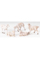 Fontanini Fontanini - Sheep (White), 5pc Set (5" Scale)
