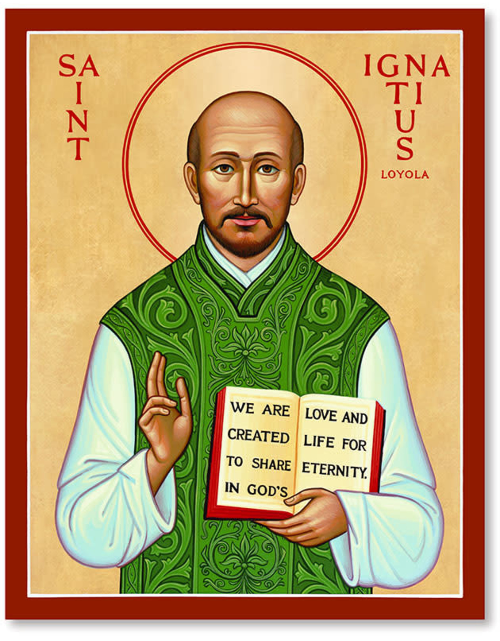 Monastery Icons Icon - St. Ignatius