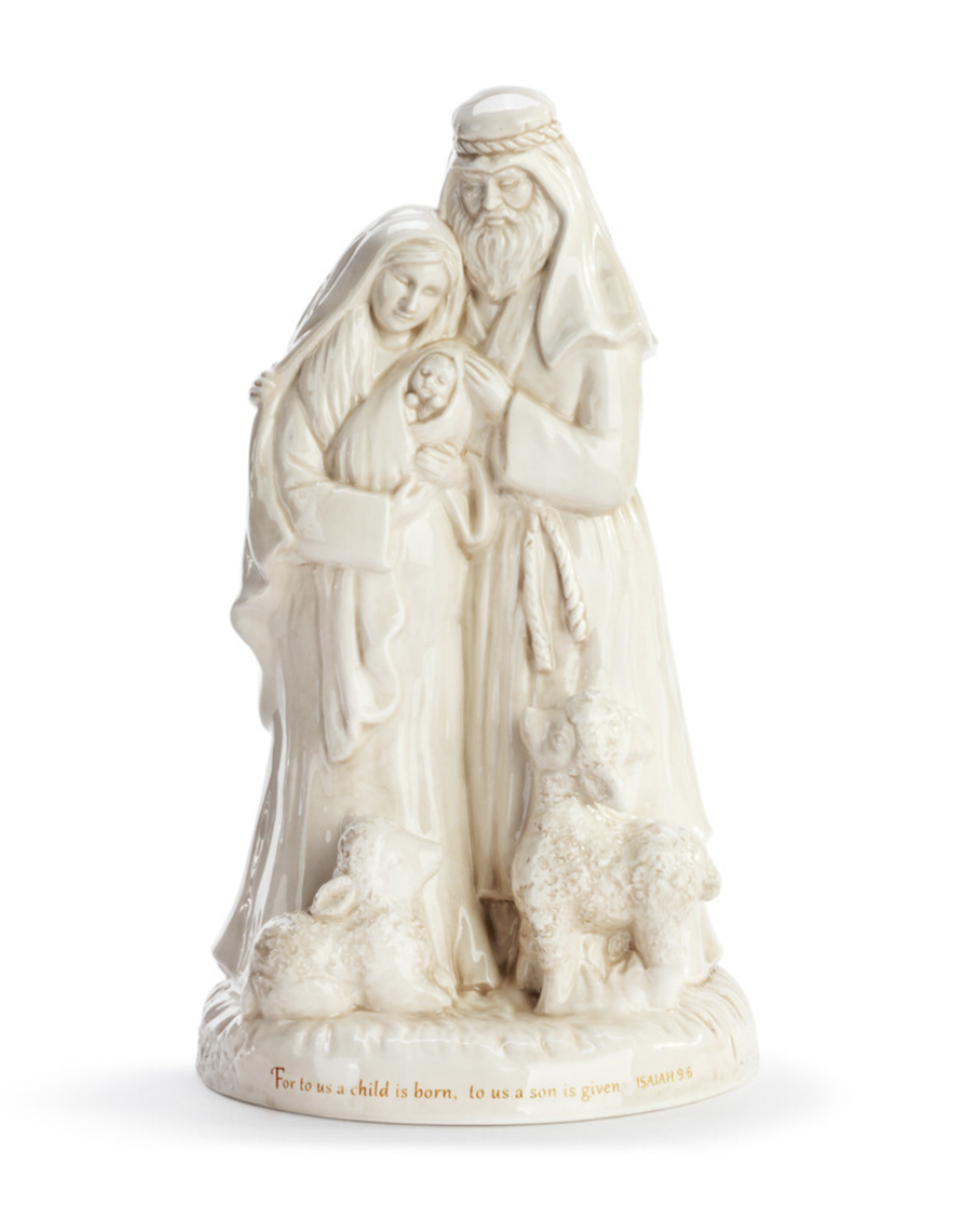 Christmas Journey Ceramic Holy Family Figurine