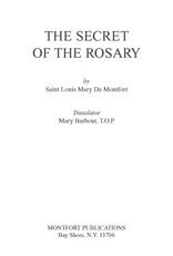 Tan Books (St. Benedict Press) Secret of the Rosary