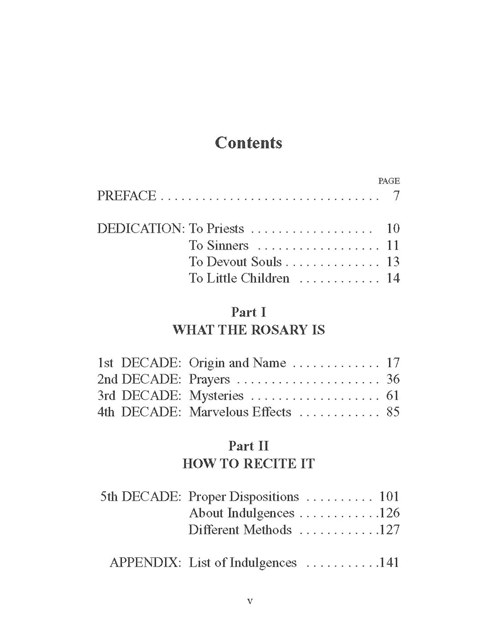 Tan Books (St. Benedict Press) Secret of the Rosary