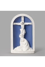 Roman Cameo Shrine, Mary Weeps at Crucifix