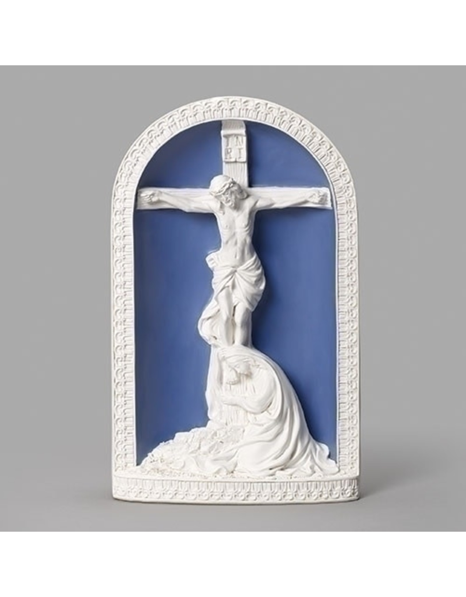 Roman Cameo Shrine, Mary Weeps at Crucifix