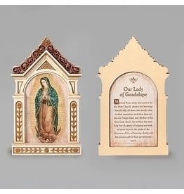 Roman Tabletop Shrine - Our Lady of Guadalupe