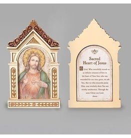 Roman Tabletop Shrine - Sacred Heart of Jesus