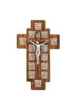 Roman Wall Crucifix - Stations of the Cross (14")
