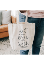 The Daily Grace Co. Tote Bag - Act Justly, Love Mercy, Walk Humbly with Your God