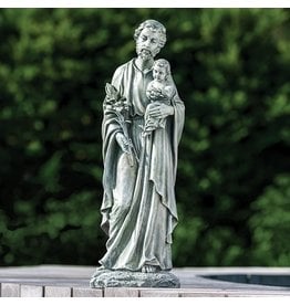 Roman Garden Statue - St. Joseph and Child (20")