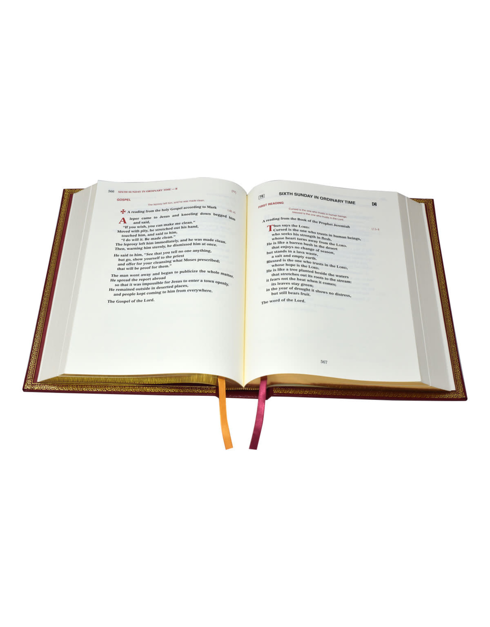 Catholic Book Publishing Lectionary - Sunday Mass (Pulpit)