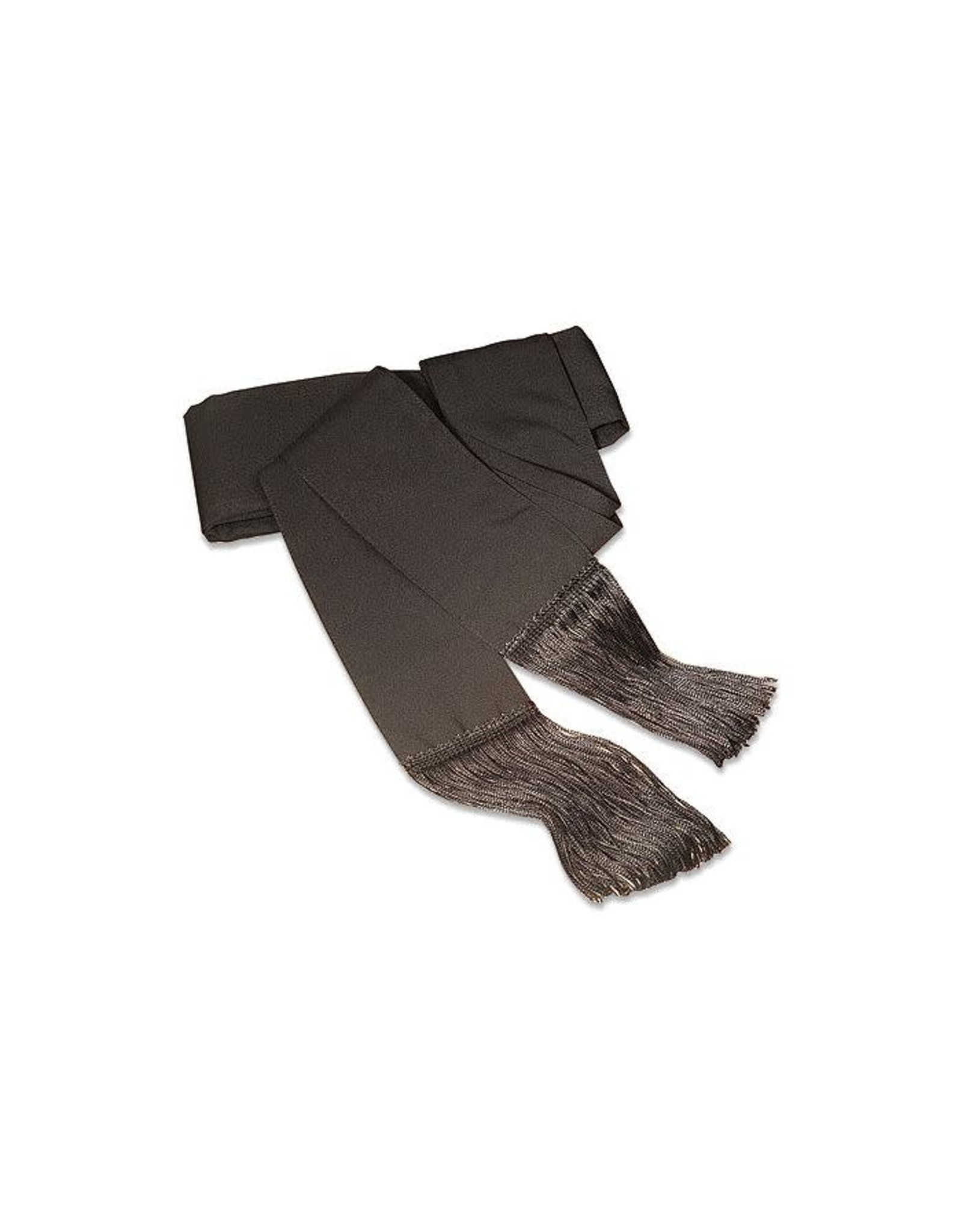 Toomey Cincture with Fringe (Polyester, Black)