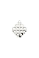 Jerusalem Cross Medal (Pewter, 3/4 x 5/8")