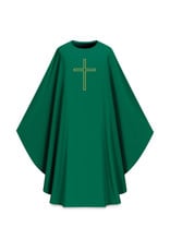 Slabbinck Chasuble - Embroidered Cross, Assisi Collection