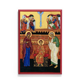 Icon - Annunciation (with Holy Family)