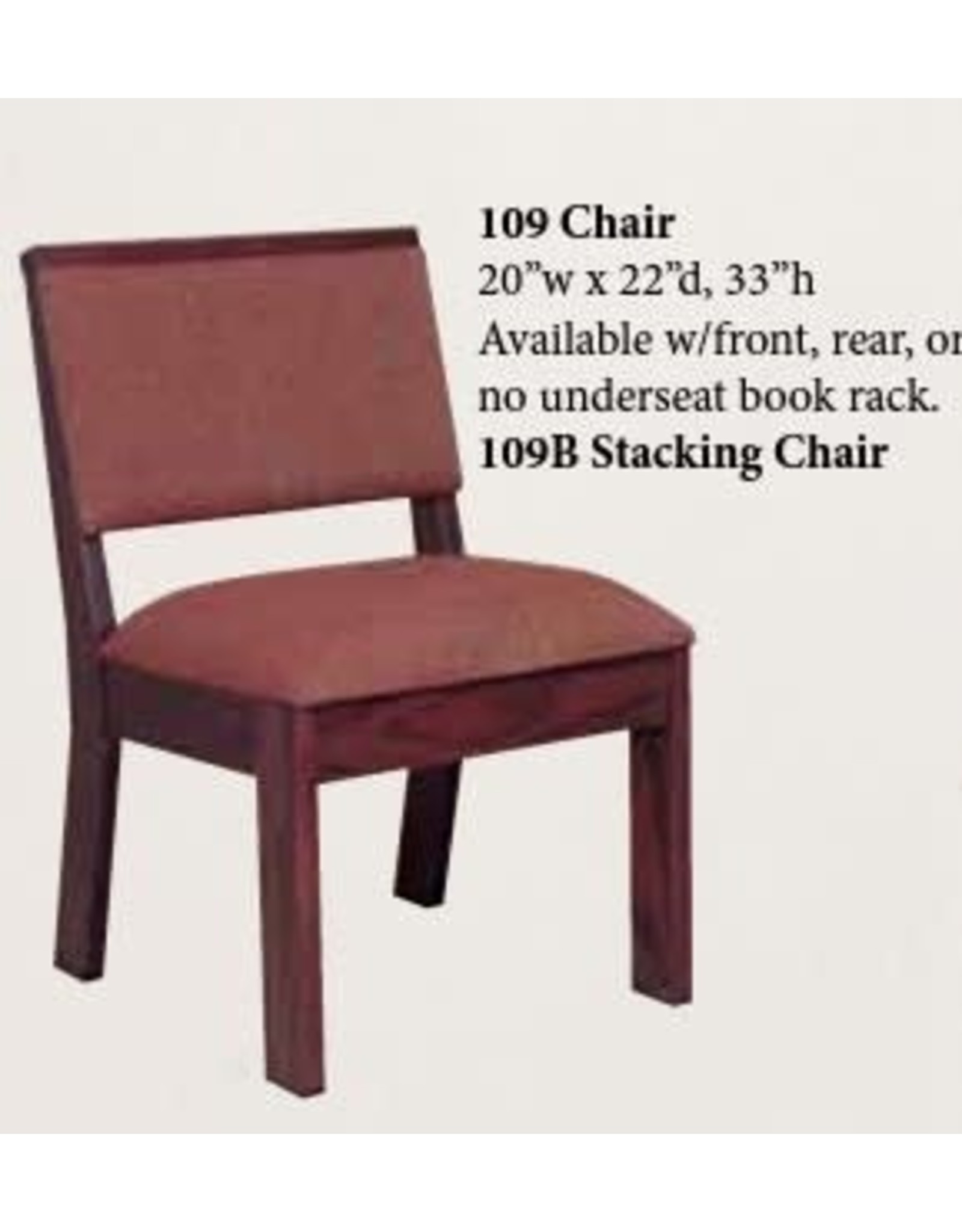 Woerner Industries Chair 20"Wx22"Dx33"H