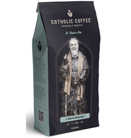 Catholic Coffee Coffee - St. Padre Pio (Espresso Roast, Whole Bean)