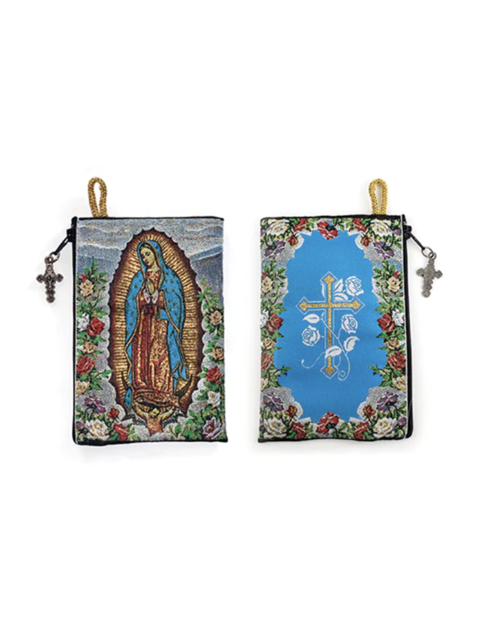 Logos Tapestry Rosary Pouch