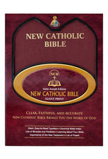 Catholic Book Publishing NCB (New Catholic Bible), Giant Print - Burgundy Hardcover