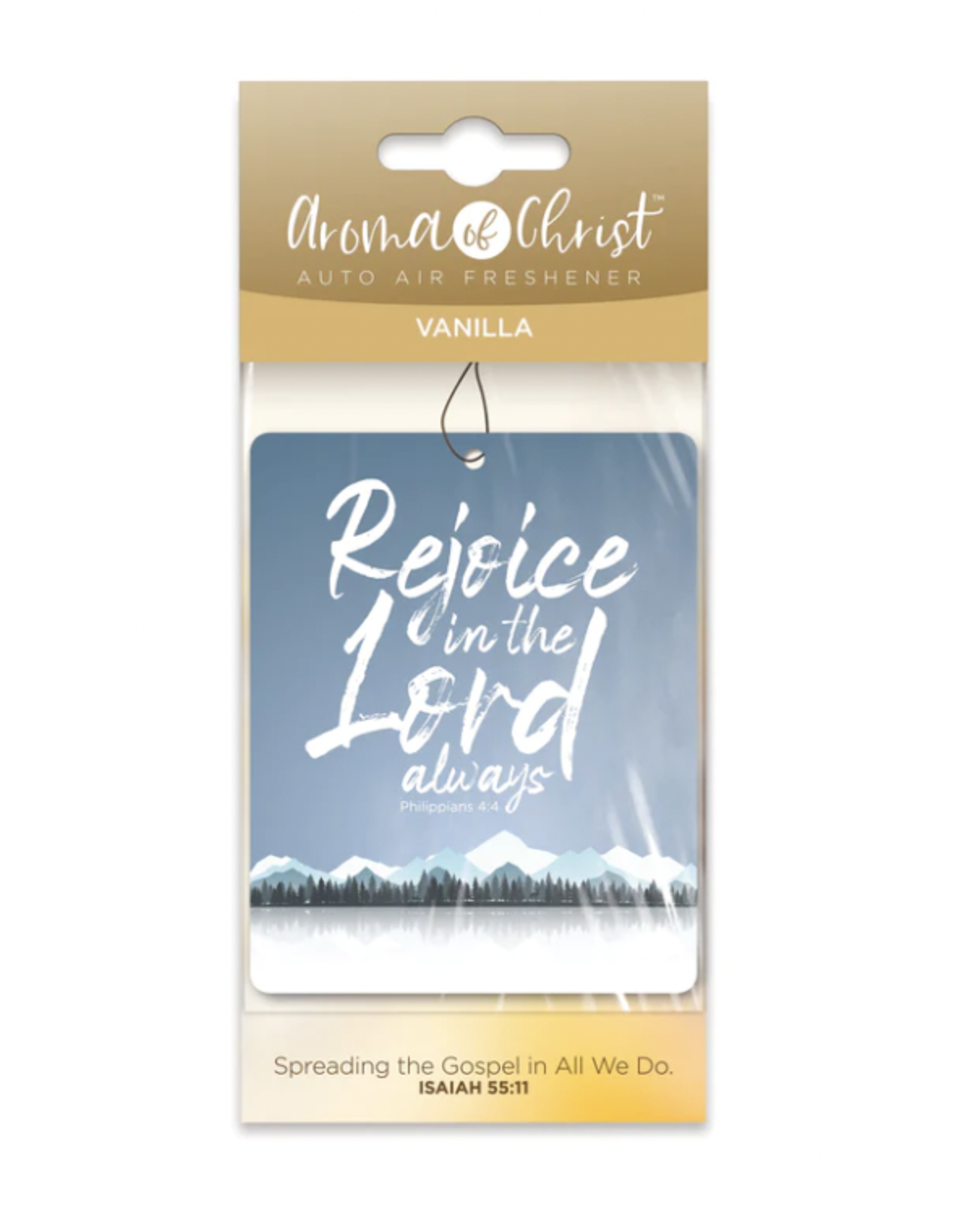 Logos Christian Air Freshener -