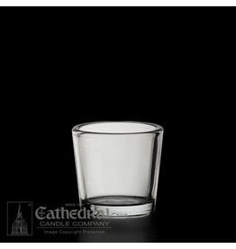 Cathedral Candle Votive Light Glass - Crystal, 2-10 Hour (Each)