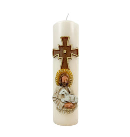 Devotional Candle - Jesus Lamb of God