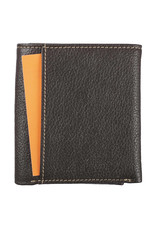 Christian Art Gifts Wallet - Three Crosses, Brown Leather