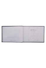 With Love Guest Book - In Loving Memory, Navy, Medium