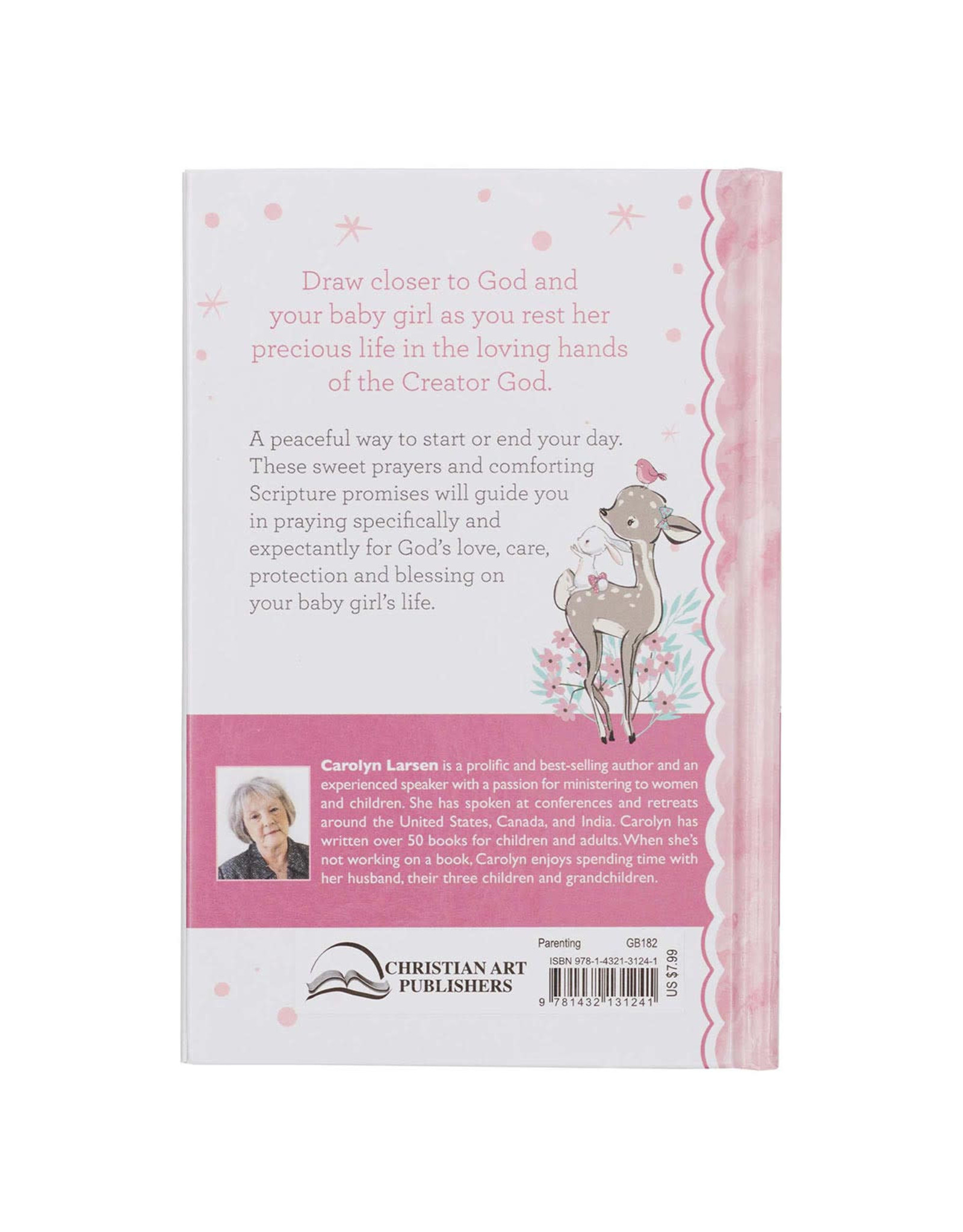 Christian Art Publishers Prayers for My Baby Girl Prayer Book