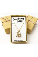 Seeds & Mountains Bible Verse Necklace - Guard your Heart (Proverbs 4:23)