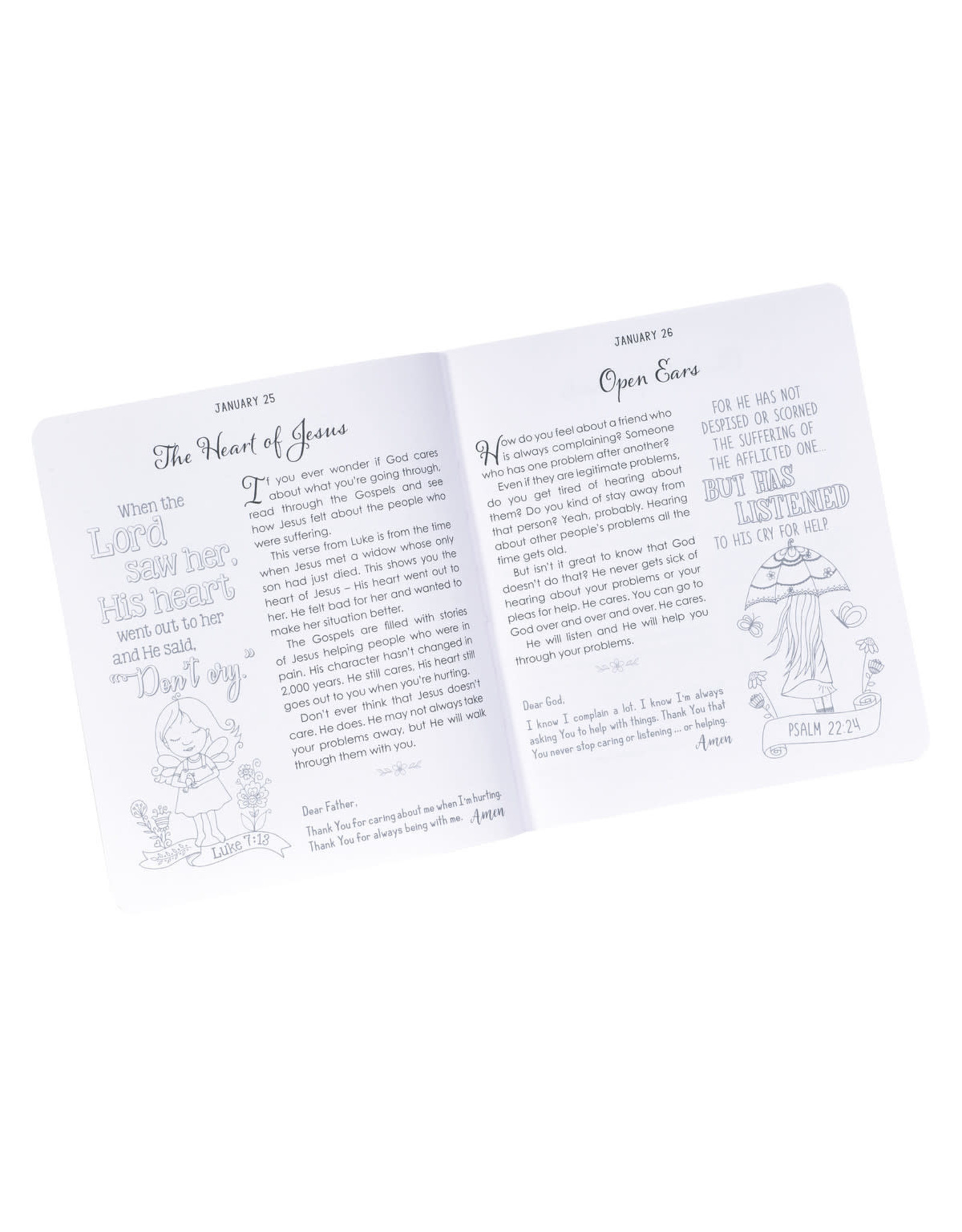 Christian Art Kids Illustrated Devotional For Girls