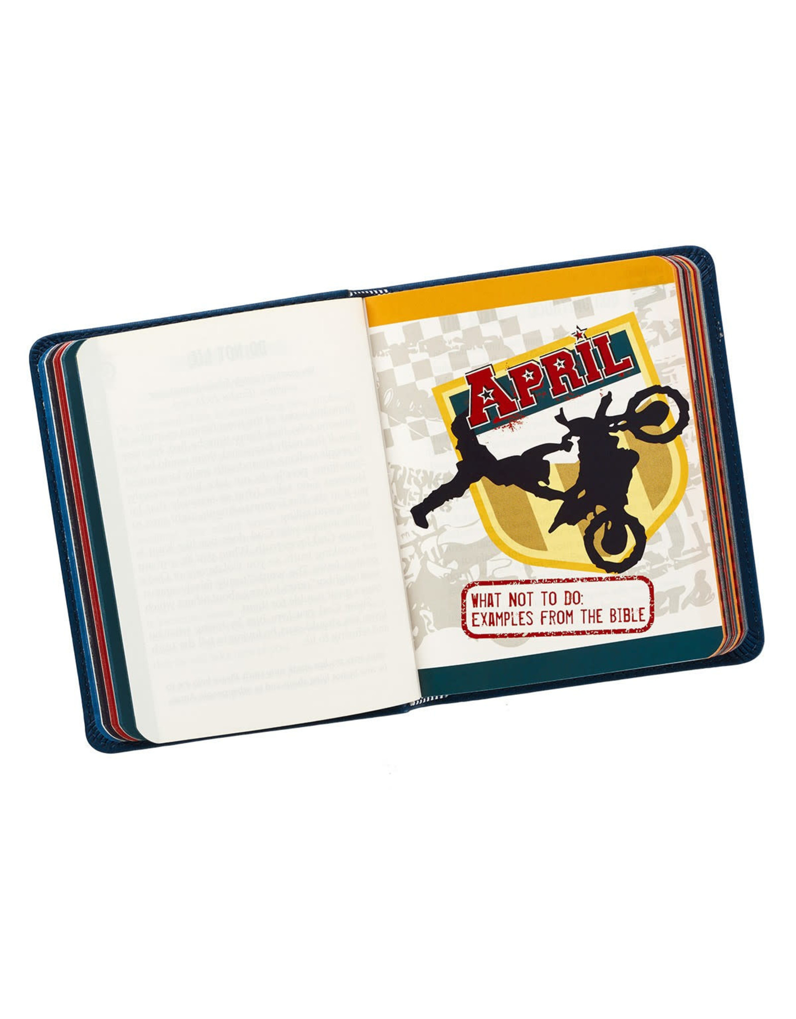 Christian Art Gifts One-Minute Devotions for Boys (LuxLeather)