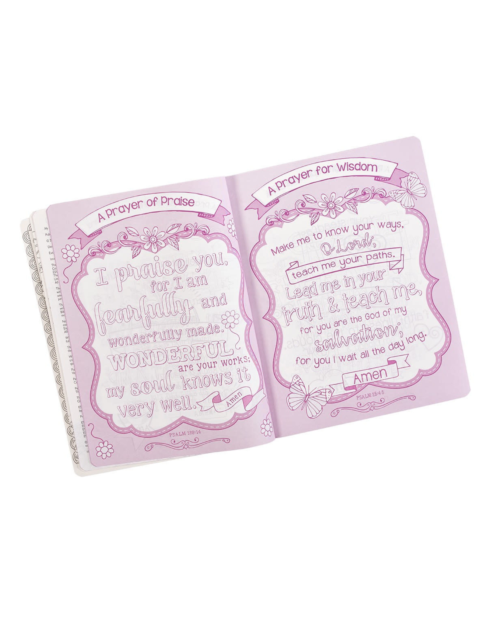 Christian Art Publishers ESV My Creative Bible for Girls - Journaling Bible