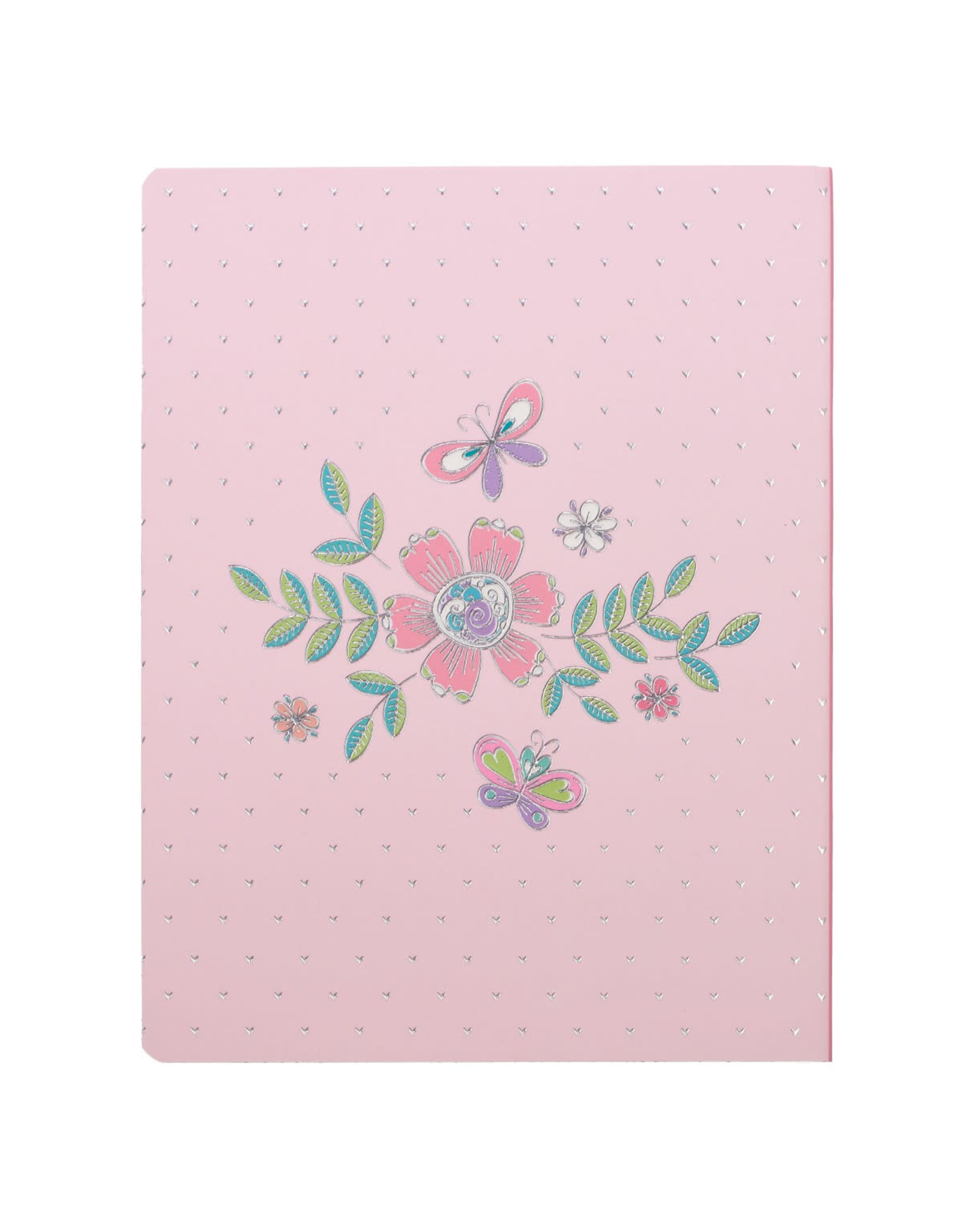 Christian Art Publishers ESV My Creative Bible for Girls - Pink Floral Heart Flexcover Journaling Bible