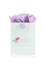 Christian Art Gifts Small Gift Bag - Blessings from Above (Jeremiah 17:7)